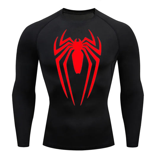 Camisa de compressão Homem Aranha